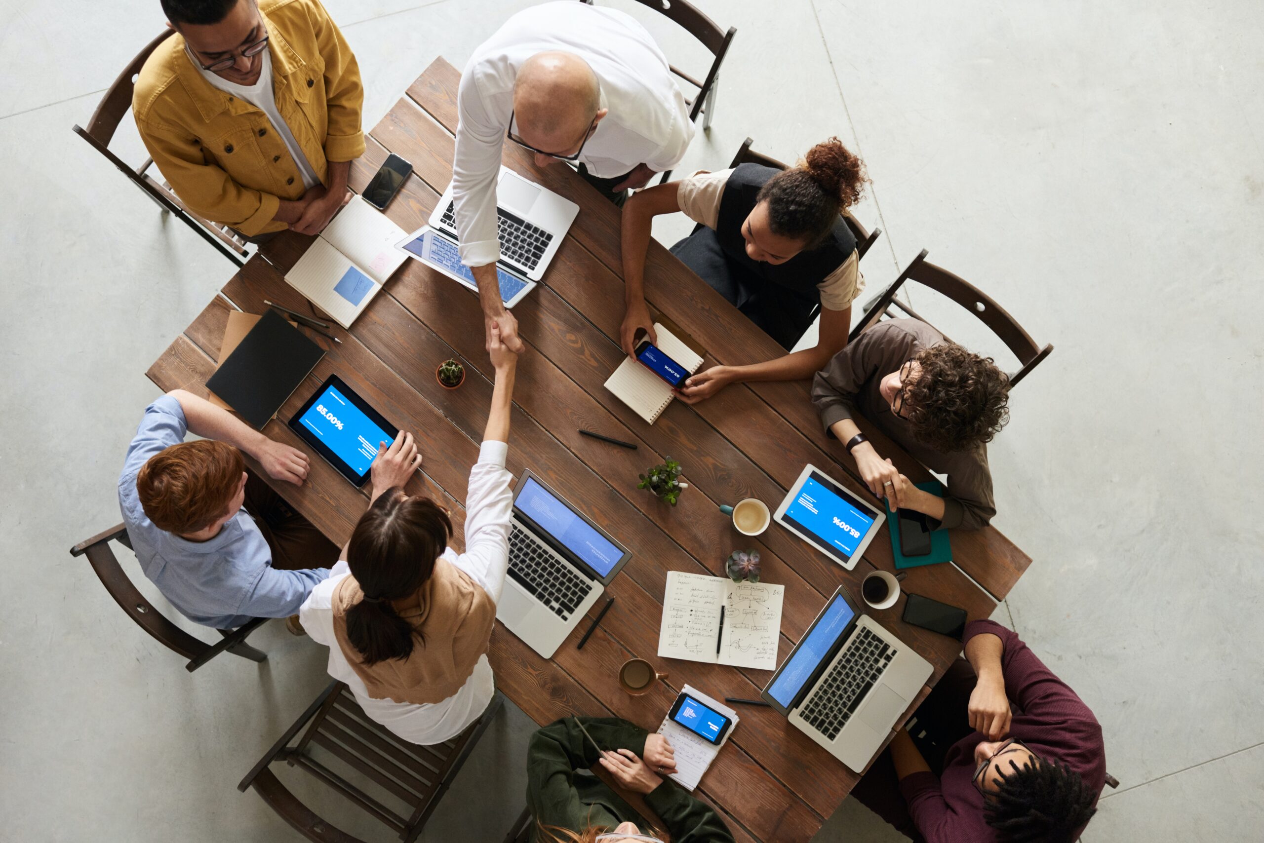 Business Team Collaboration Technology